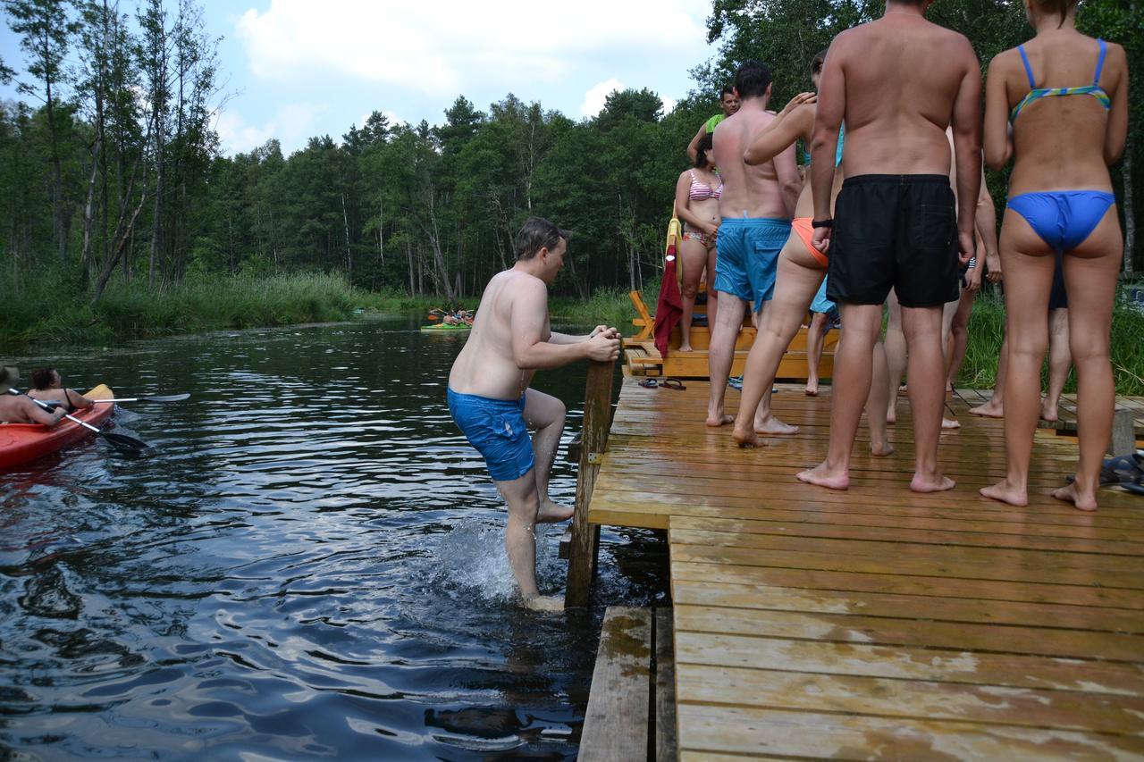 Osrodek Wypoczynkowo-Turystyczny Perla Krutyni Hotel Nowy Most ภายนอก รูปภาพ